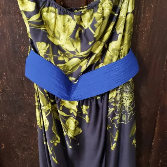 Strapless L boutique long floral maxi dress - Picture 8 of 16